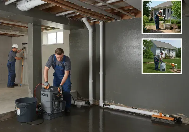 Basement Waterproofing and Flood Prevention process in Westworth, TX